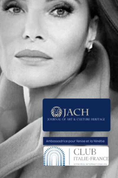 Marika Lion | Founder JACH | JOURNAL OF ART & CULTURE HERITAGE | WWW.JACH.NEWS 🇮🇹

Ambassadrice pour Venise et la Vénétie
Conseiller du président | CLUB ITALIE-FRANCE | WWW.CLUBIF.COM 🇫🇷